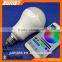 APP control bluetooth RGBW colors playing lighting LED music speaker bulb