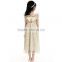 Wholesale baby girl sublimate milk white lace wedding dress with capsleeve for party