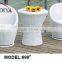 Rattan Roma Bistro Round Set for outdoor garden furniture