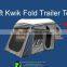 1 minute set up - 12ft kwik trailer tent
