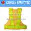 CY Black Mesh Warning Reflective Safety Vest