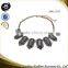 Rhinestone Choker Necklace for 2015 Wholesale Jewelry Fashion Plated in Antique Handmade Necklace Made in China Yiwu