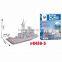 Home Decoring super Battleship 3d jigsaw puzzle diy ship model