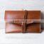 Personalized, hand stitched from leather. Lightweight phone/pad case.Messanger bag.Vintage Brown shoulder bag hangbag