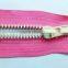 5# Brass Zipper Metal Zipper Open End Zipper With Auto-lock Slider Zipper Jacket Zipper