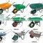 Gradening one wheel grass trolley cart wb6400