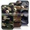 Manufacturer wholesale camouflage army leather cases cover for Apple iPhone 6