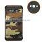 Manufacturer wholesale camouflage army leather cases cover for Galaxy A8