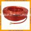 Transparent Red Microphone Cable Clear Mic Cable