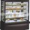 cake showcase stainless steel