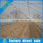 Single-span agricultural greenhouses type and large size greenhouse rack and pinion