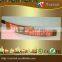 Red Soft Belt Bluetooth App Rechargeable Programmable LED Moving Message Display for Bottles
