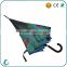 digital printing straight gift umbrella with fiberglass frame for sale