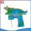 Hotsale B/O Trasparent Light up Dinosaur Bubble Gun Toys With Light and Music