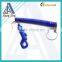 Customized spring keychain with short lanyard