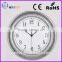 Wall mounted round plastic antique 12 inch clock