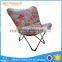 Wholesale folding iron chair, metal butterfly chair