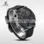 China Universe Sieries UV1505 Black Compass Watches with Multiple Time Zones Weide Sport Watches New Products