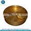 Exclusive gold plastic formula can lid with built-in spoon with FSSC 22000 certified by GMP standard plant