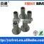 13-12 white zinc plated semi tubular rivet steel rivet