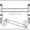Autmatic feeding Precise Four-column Hydraulic Plane Cutting Machine/Die Cutting Machine
