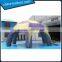 Large inflatable colorfuli Inflatable spider dome with strong 6 legs frame
