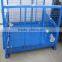 Collapsible wire mesh container