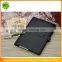 Top quality customized 6-ring binder black genuine leather gift notebpad/organizer with closure and pockets and pen holder