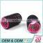 Mei red color non-toxic plastic core hair curlers | hair rollers