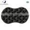 popular wave double barber hair sponge,twist hair songe,double magic twist hair sponge