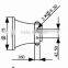 H6K 15W Aluminum Traffic and crowd hornspeaker