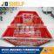 150L american style supermarket plastic shopping trolley cart