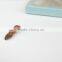 China leatherware factory produces PU synthetic leather label patch for hats