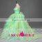 2015 L7-1 Latest design Real Sample mint green quinceanera dresses ball gowns