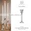 Deluxe Collection Decorative Crystal Stem Candle Holder Goblet Candle Holder
