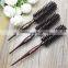 promotion gift cheap round wood wooden bristle nylon hair comb brush