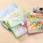 New junior color waterproof document case with handle organ bag with button