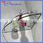 European style brass and stainless steel bathroom glass corner shelf