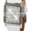 Cheap top sell leather unisex watches from China supplier in the stock