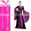 Purple long gown riding hood Cheap Princess Costumes for women