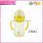 BPA free PPSU baby milk feeders feeding bottle with silicone straw nipples
