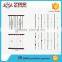 Shijiazhuang Factory supply lowes wrought iron railings, stair baluster, metal balustrade on .com