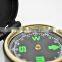 Plastic military lensatic sighting compass