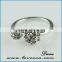 2015 fashion jewelry ring!latest weddingring design!micro pave diamond setting ring-wedding silver ring wholesale jewerly