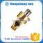 High pressure resist metal plumbing swivel joint hydraulic rotary valve