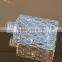 Round shaped clear glass perfume bottle stock