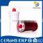 Red LED blinking function flameless memorial white grave candle