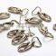 1.0/1.5/2.0/2.5cm metal stainless steel oval shape hook with free samples
