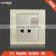 woven gold finish card key switch hotel energy saving switch