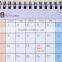 New! X shape plastic in transparent acrylic custom table calendars, custom table calendars, custom plastic models
